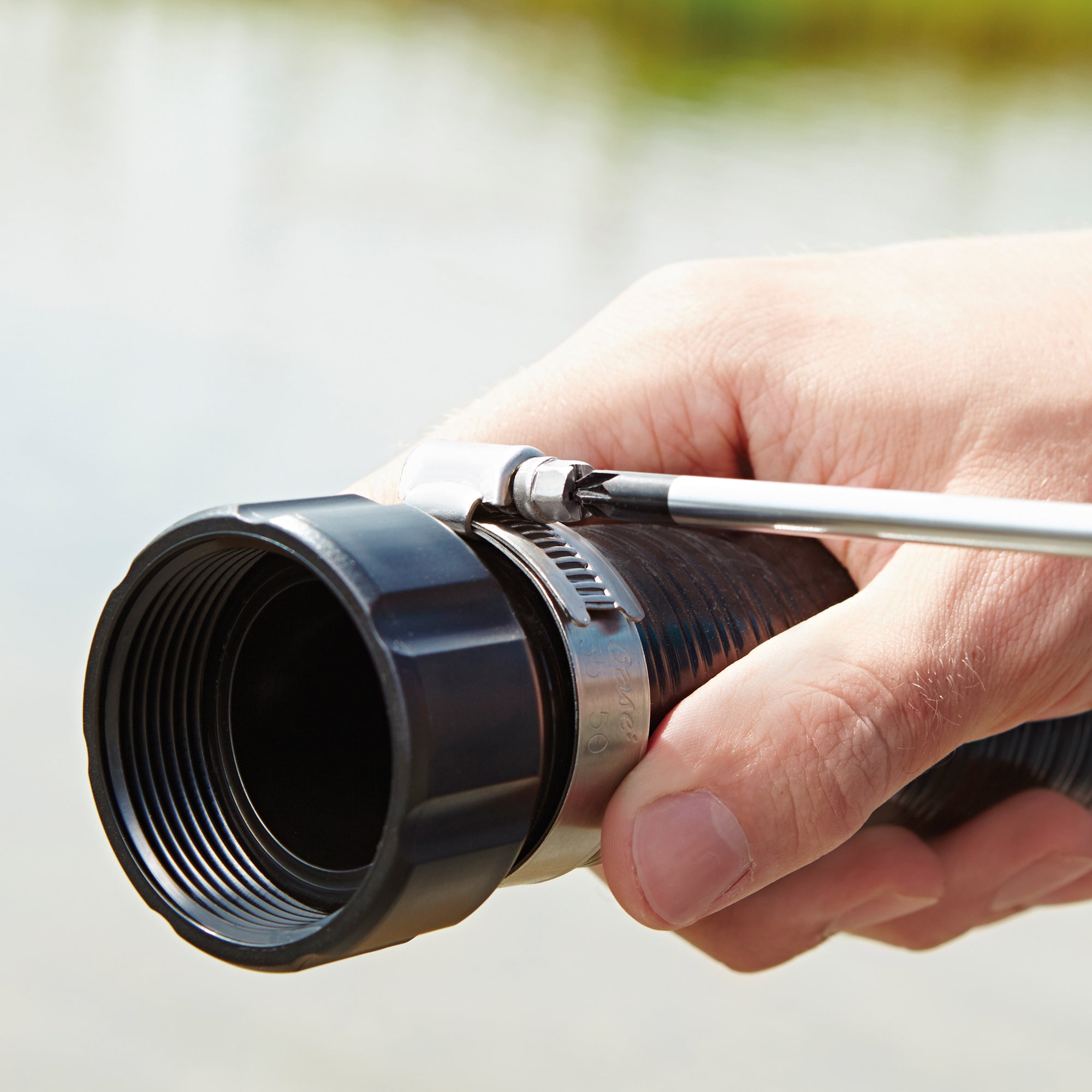 OASE Stainless steel hose clamp 2 PK 1/2"-3/4"