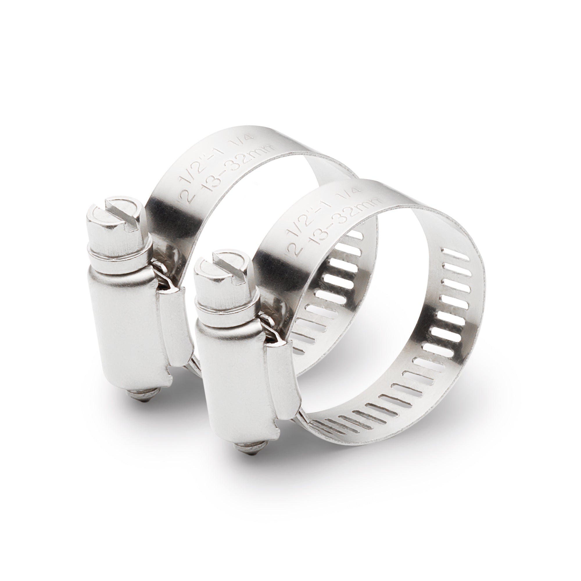 OASE Stainless steel hose clamp 2 PK 1/2"-3/4"